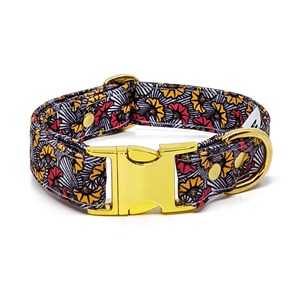 Collier le wax rouge - taille xs