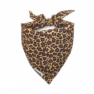 Bandana le léopard - taille m