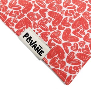 Bandana le petits coeurs - taille m
