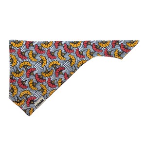 Bandana le wax rouge - taille l