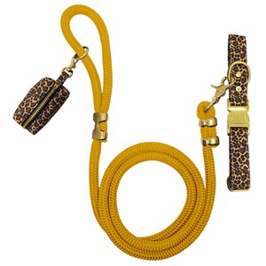 Kit le léopard -  jaune - taille s