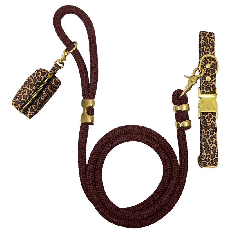 Kit le léopard - marron - taille l