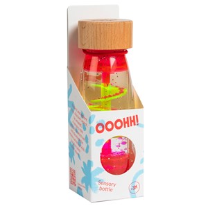 Bouteille sensorielle move spirale rose