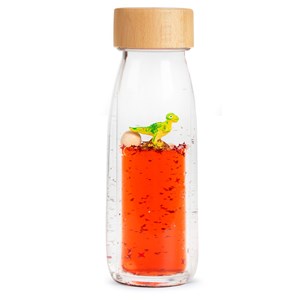 Bouteille sensorielle move t-rex