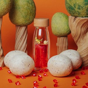 Bouteille sensorielle move t-rex