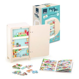 Jeu de logique en bois le frigo