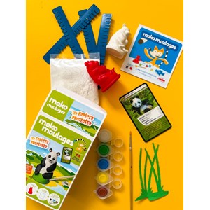 Coffret moulage panda géant