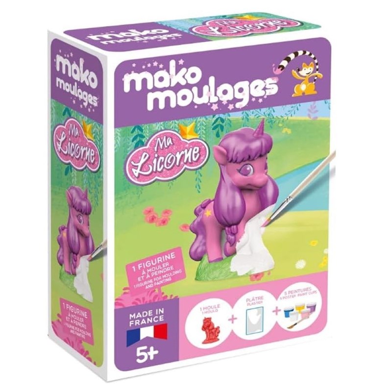 Coffret moulage ma licorne étoile