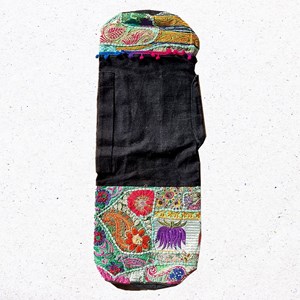 Sac yoga en toran du gujarat 18x78cm n°3