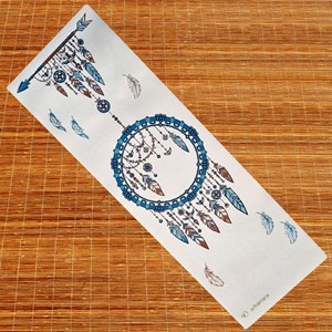 Tapis yoga chanvre attrape rêves