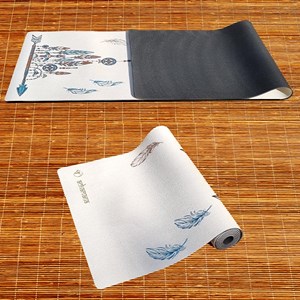 Tapis yoga chanvre attrape rêves