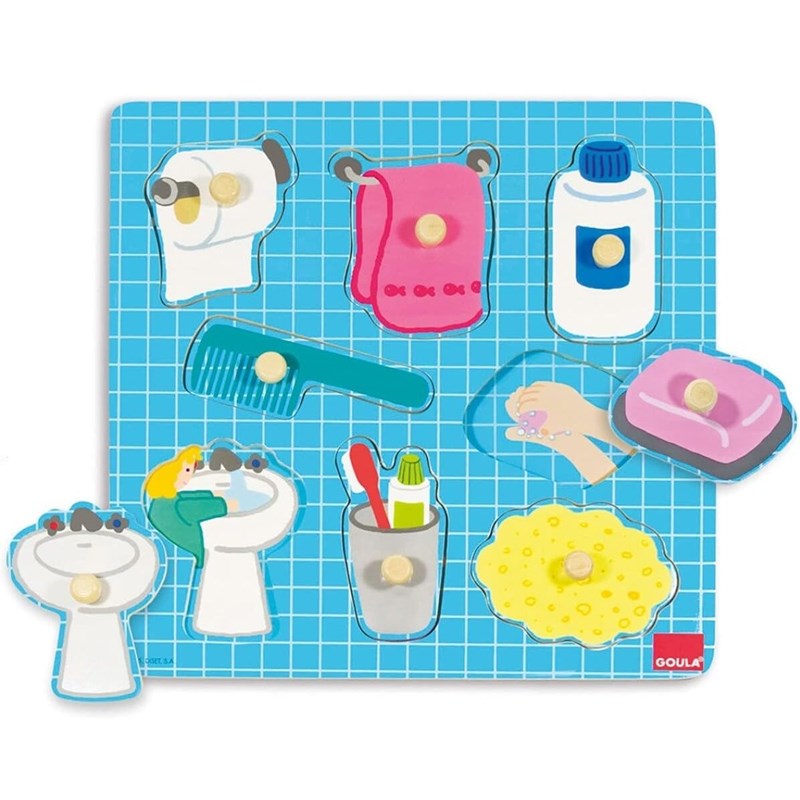 Puzzle bain de l'enfant