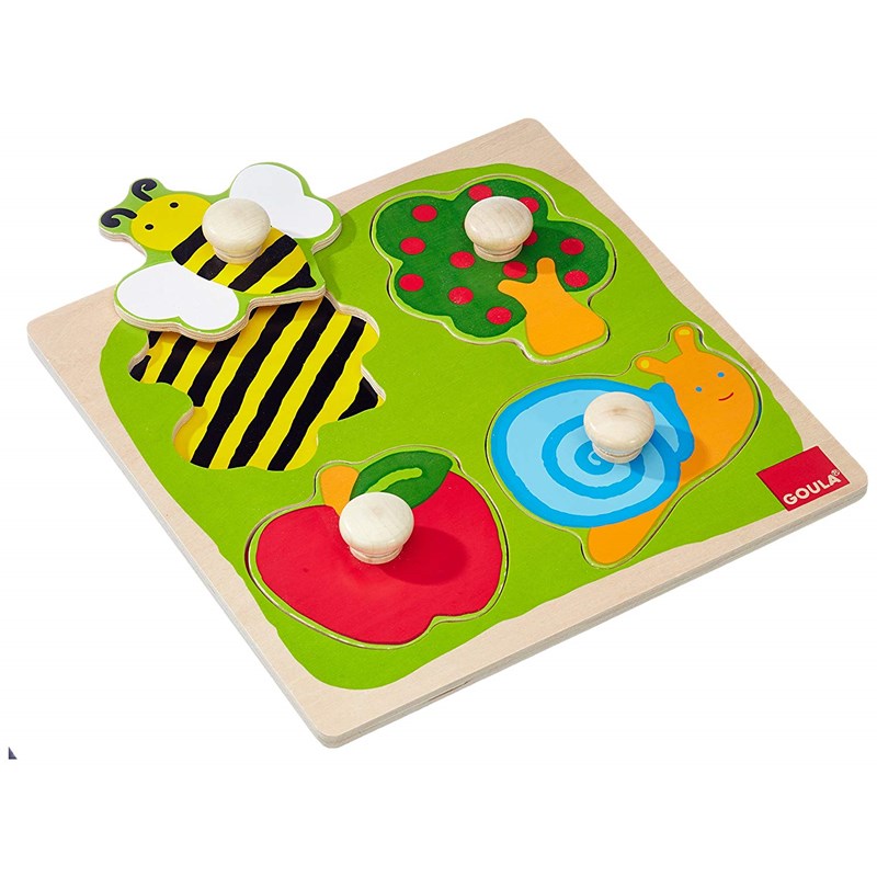 Puzzle abeille, escargot ...