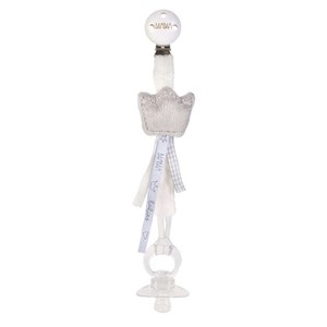 Attache tétine couronne