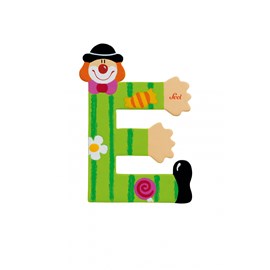 Lettre e clown
