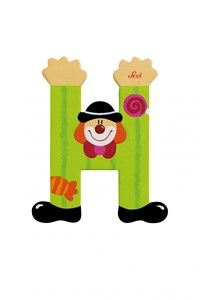 Lettre h clown