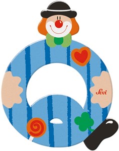 Lettre q clown