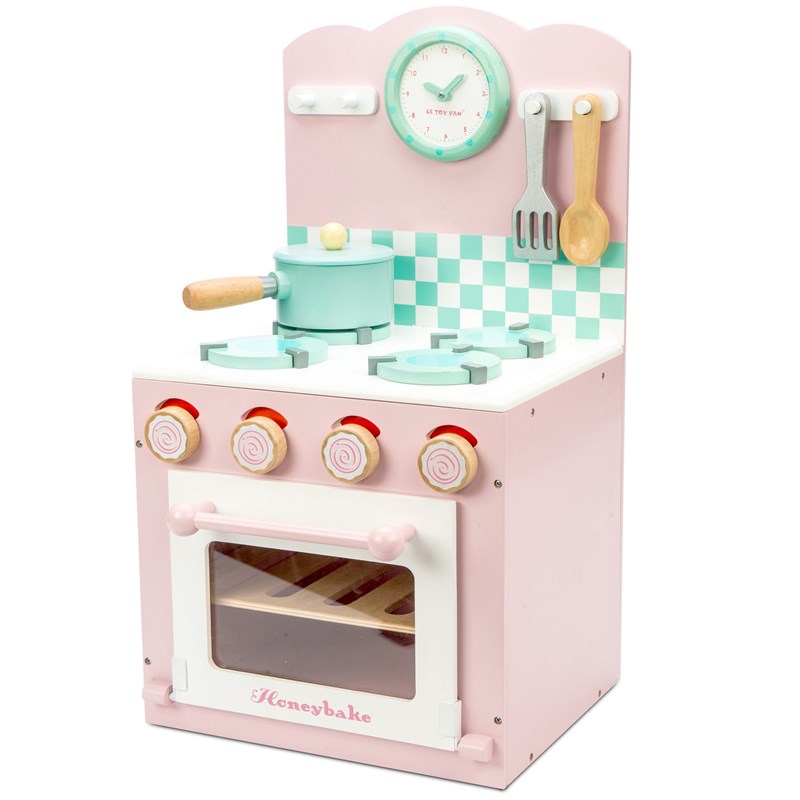 Le Toy Van - La cuisinière et four rose