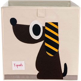 Cube de rangement chien