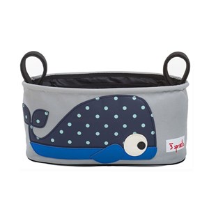 Panier poussette baleine