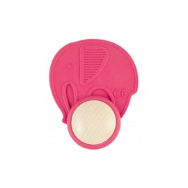 Hochet elephant - frid0+ rose