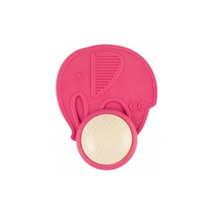 Hochet elephant - frid0+ rose