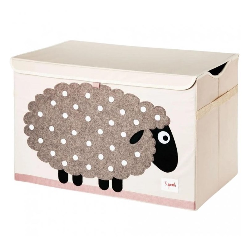 Coffre à jouets mouton