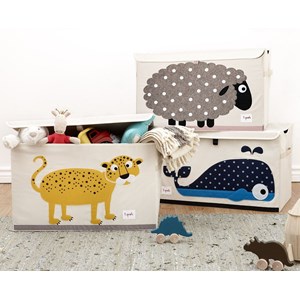 Coffre à jouets mouton