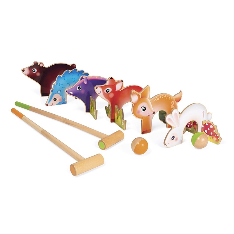 Janod - Croquet animaux de la forêt