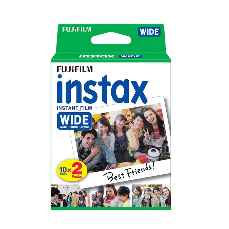 Film instax wide bipack de 2x 10 vues