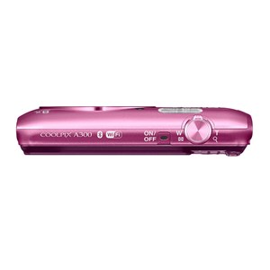 Compact coolpix a300 rose + etui + carte