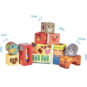 Cubes sonores de la ferme