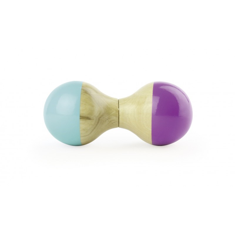 Vilac - Hochet du jura turquoise et violet