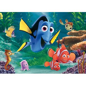 Eco-puzzle 24 pcs double face nemo