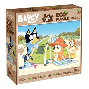 Eco-puzzle 24 pcs double face bing
