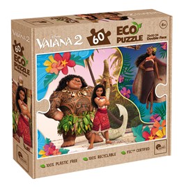 Eco-puzzle 60 pcs double face oceania