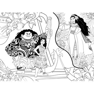 Eco-puzzle 60 pcs double face oceania