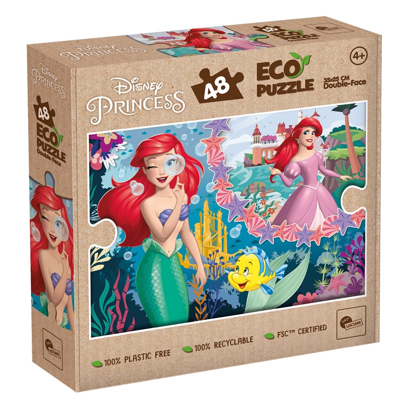 Eco-puzzle 48 pcs mini double face ariel