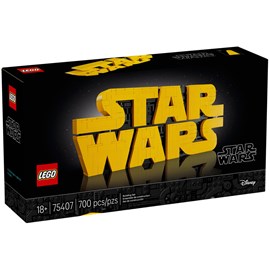 Lego sw - logo star wars en briques - 75407