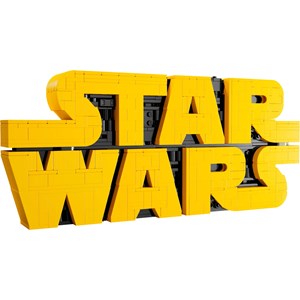 Lego sw - logo star wars en briques - 75407