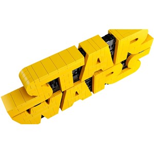 Lego sw - logo star wars en briques - 75407
