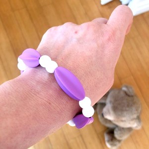 Bracelet en silicone de dentition