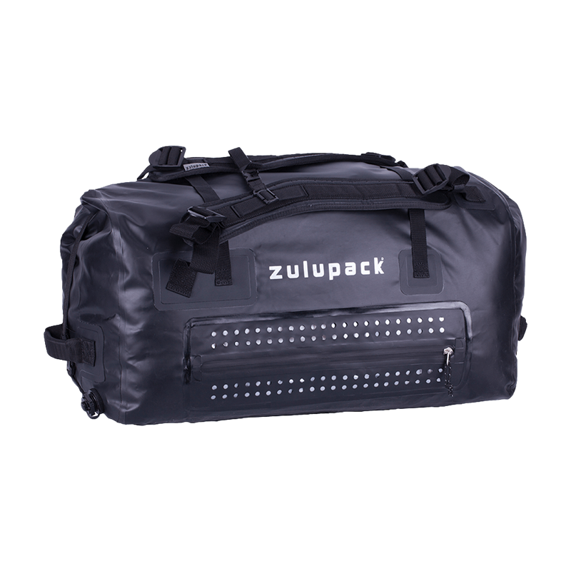 Zulupack - Sac duffle roll-top 85l noir zulupack