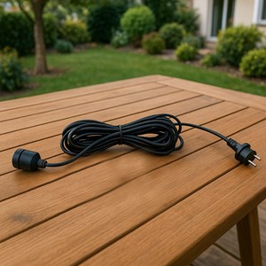 Câble électrique noir enna