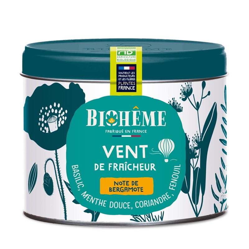 Vent de fraicheur - vrac boîte 50g bio