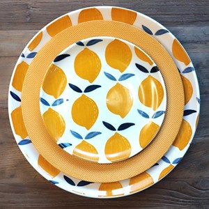 Assiette plate sicilia 27 cm x6