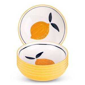 Assiette creuse sicilia 20 cm x6