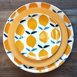 Assiette à dessert sicilia 21 cm x6