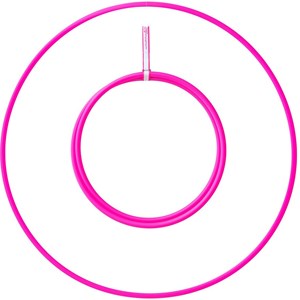 Hula hoop 20mm rose