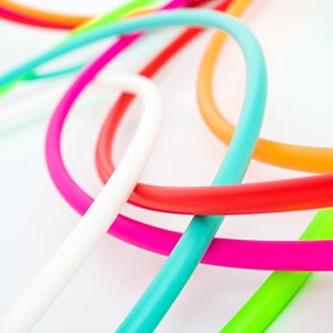 Hula hoop 20mm rose